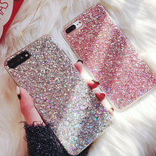 Load image into Gallery viewer, Silicone Bling Glitter case