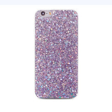 Load image into Gallery viewer, Silicone Bling Glitter case