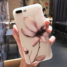 Load image into Gallery viewer, Lotus Flower Case For iPhone 8 Plus XS Max XR 3D