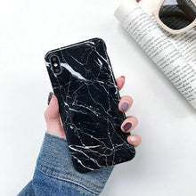 Load image into Gallery viewer, Marble Case on For Coque iphone 7 XS MAX