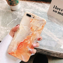 Load image into Gallery viewer, Marble Case on For Coque iphone 7 XS MAX