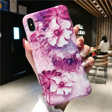 Load image into Gallery viewer, Marble Case on For Coque iphone 7 XS MAX